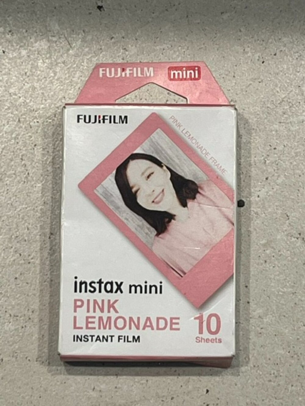 Fujifilm Instax Mini Pink Lemonade Film 10 Sheets (Expiration: 2023-07)